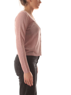 Iblues SHINE cardigan con lurex da donna rosa