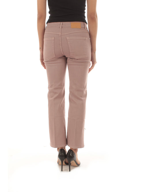 Iblues ONORE pantalone flare da donna rosa canina