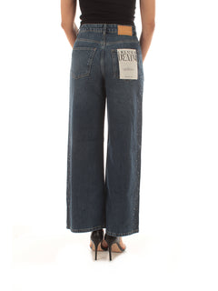 Iblues NINASHINE jeans wide leg da donna blu