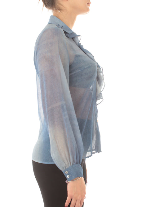 Iblues GERICO camicia stampata da donna azzurro