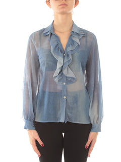 Iblues GERICO camicia stampata da donna azzurro