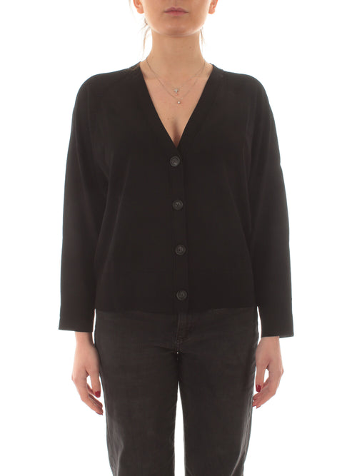 Iblues CERNIA cardigan over da donna nero