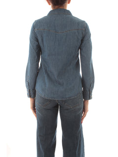 Iblues GAETA camicia da donna blue jeans