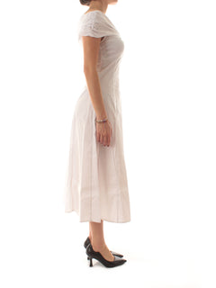 Iblues KREN abito in popeline di cotone da donna bianco