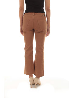 Jucca jeans a zampa da donna terra