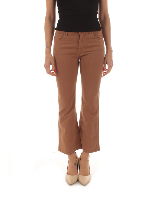 Jucca jeans a zampa da donna terra
