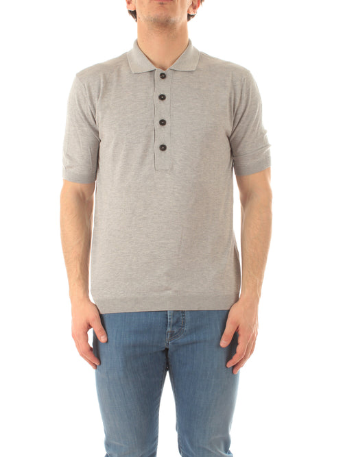Tagliatore polo WILEY da uomo grigio