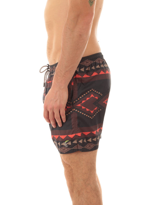 Tooco Beachwear INKA SUMMER costume da bagno da uomo navy
