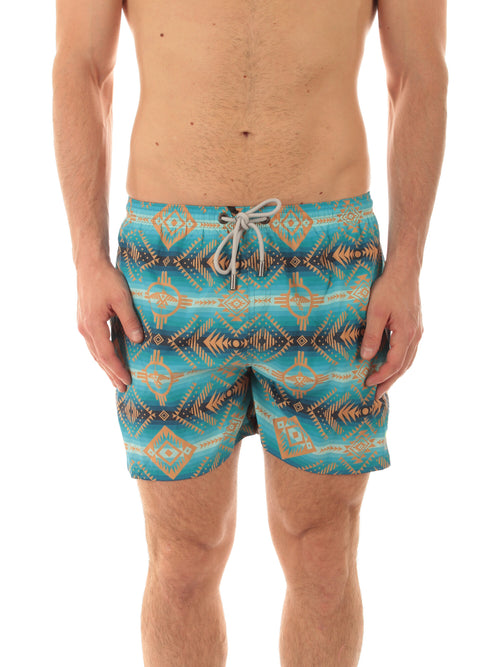 Tooco Beachwear COLORADO costume da bagno da uomo turquoise