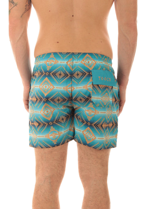 Tooco Beachwear COLORADO costume da bagno da uomo turquoise