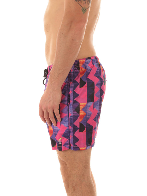 Tooco Beachwear CALEIDO costume da bagno da uomo purple