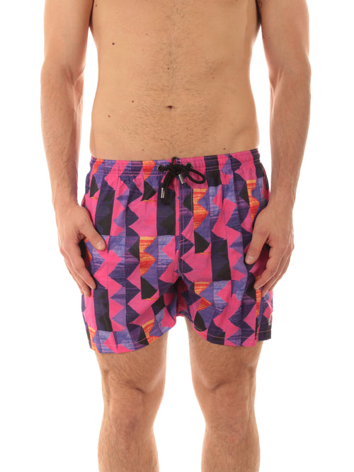 Tooco Beachwear CALEIDO costume da bagno da uomo purple