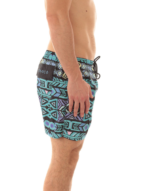 Tooco Beachwear MAUI costume da bagno da uomo turquoise