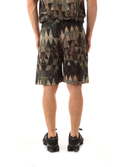 Tooco Beachwear AVEIRO bermuda in rayon da uomo brown