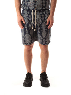 Tooco Beachwear eiffel bermuda in rayon da uomo navy
