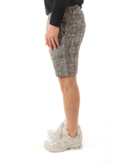 Tooco Beachwear OLDANA bermuda in lino da uomo grey