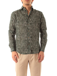 Tooco Beachwear SALINAS camicia da uomo army green
