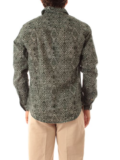 Tooco Beachwear SALINAS camicia da uomo army green