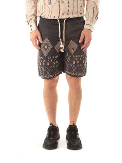 Tooco Beachwear MEDINA bermuda in lino da uomo navy