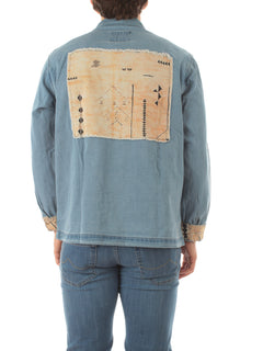 Tooco Beachwear field jacket da uomo light denim