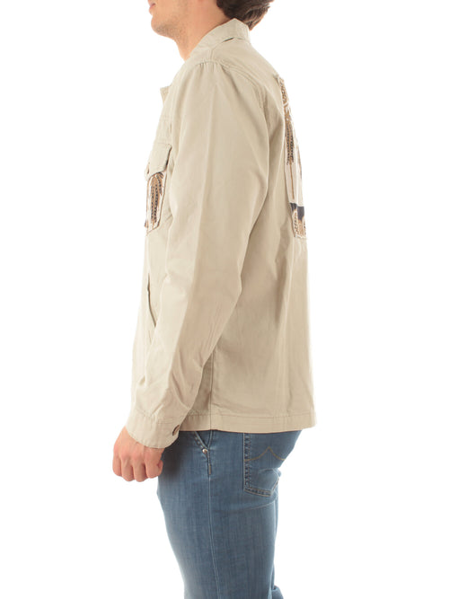 Tooco Beachwear field jacket da uomo off white