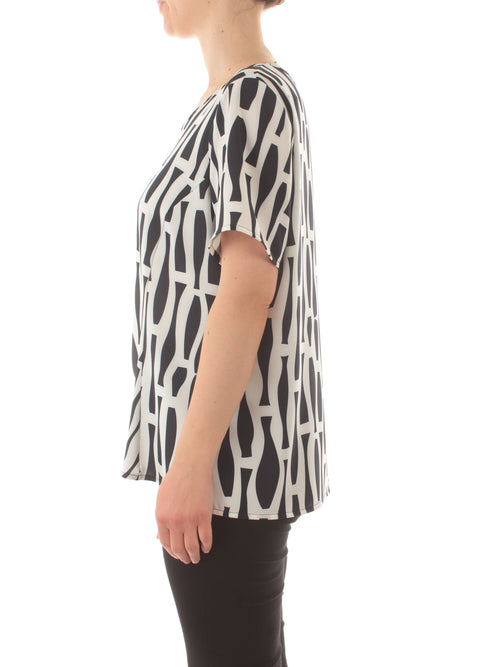 Gigliorosso top a fantasia da donna multicolore