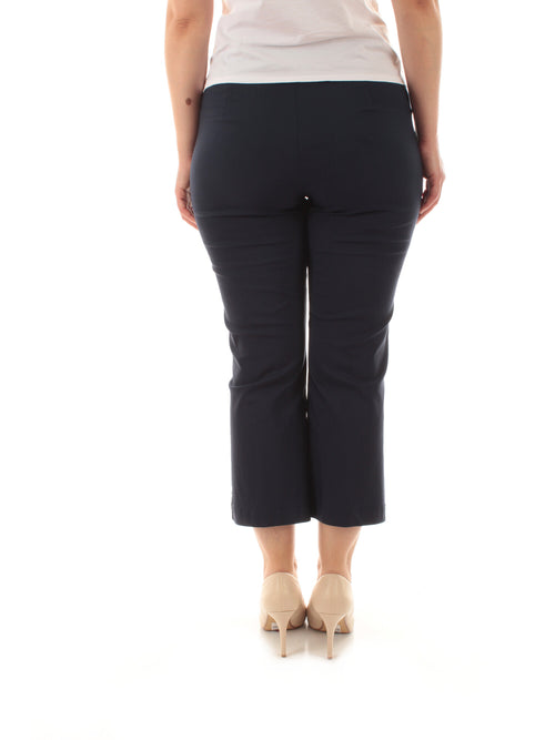 Gigliorosso pantalone capri da donna blu