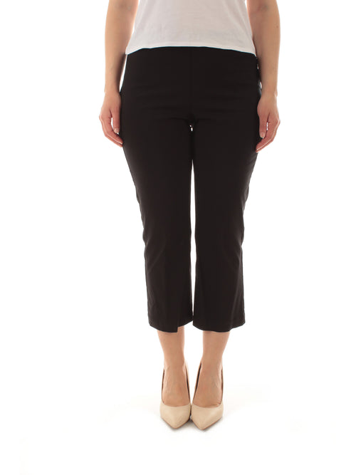 Gigliorosso pantalone capri da donna nero