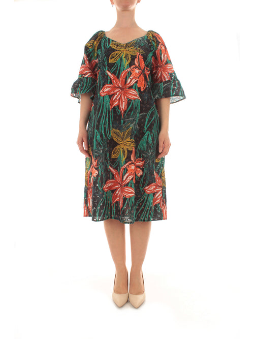 Gigliorosso abito da donna arancio/nero