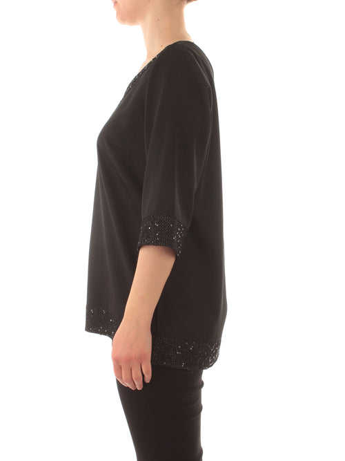 Gigliorosso tunica da donna nero