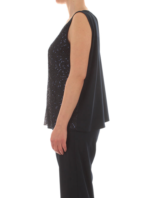 Gigliorosso top da donna blu