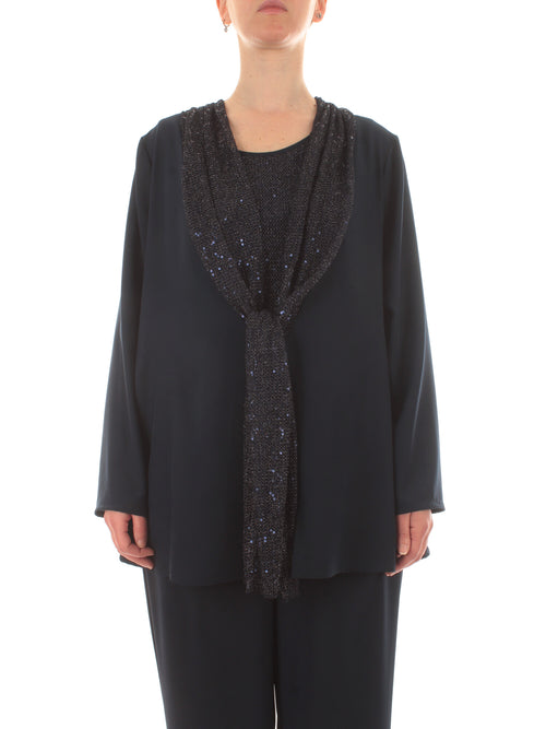 Gigliorosso giacca da donna blu