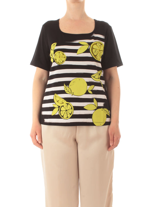 Gigliorosso T-shirt da donna cedro/nero