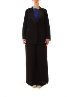 Corte Dei Gonzaga Gold completo giacca e pantalone da donna nero