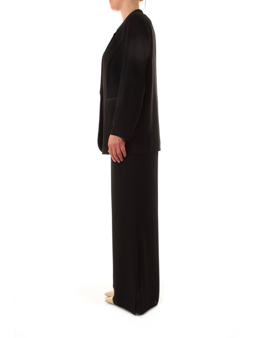 Corte Dei Gonzaga Gold completo giacca e pantalone da donna nero