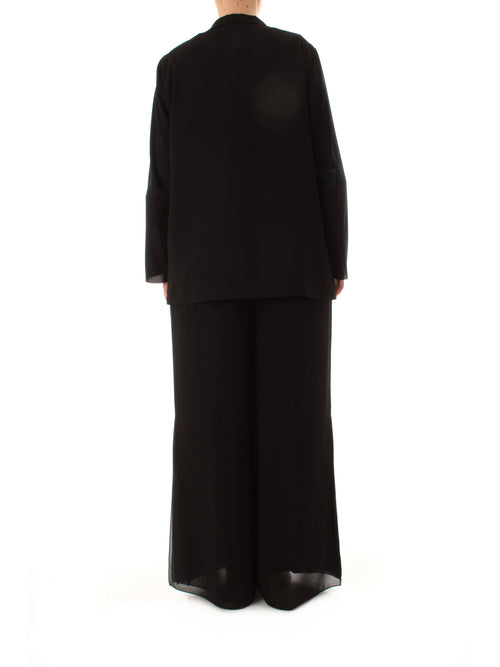 Corte Dei Gonzaga Gold completo giacca e pantalone da donna nero