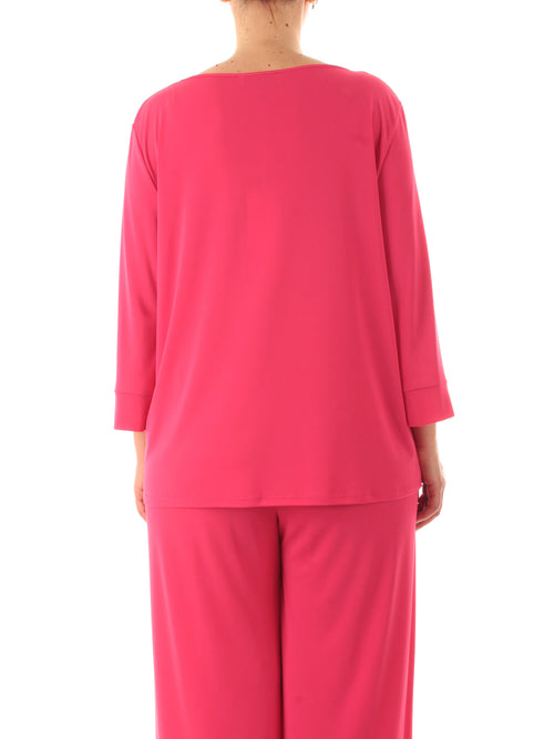 Corte Dei Gonzaga Gold casacca in jersey stretch da donna ortensia