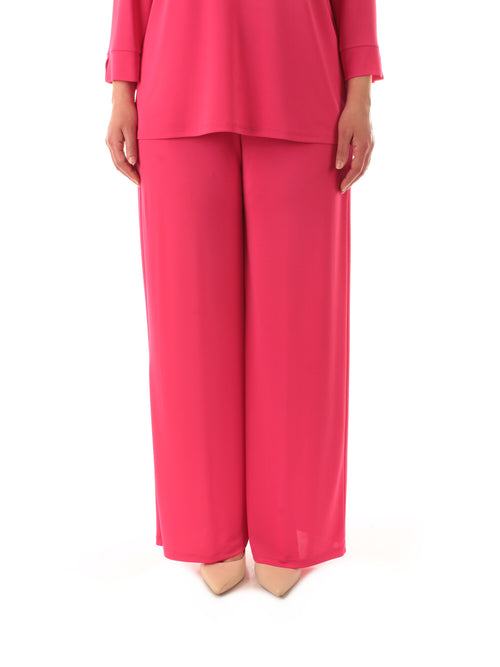 Corte Dei Gonzaga Gold pantalone in jersey stretch da donna ortensia