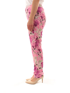 Corte Dei Gonzaga Gold pantalone a fantasia da donna barbie