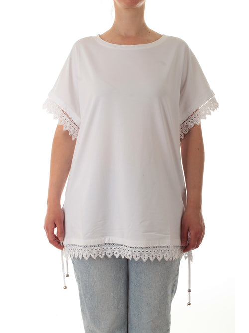 Corte Dei Gonzaga Gold T-shirt da donna bianco
