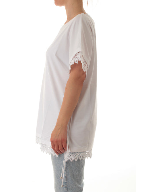 Corte Dei Gonzaga Gold T-shirt da donna bianco
