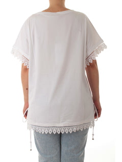 Corte Dei Gonzaga Gold T-shirt da donna bianco