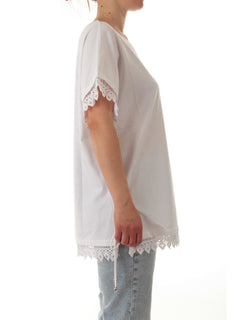 Corte Dei Gonzaga Gold T-shirt da donna bianco