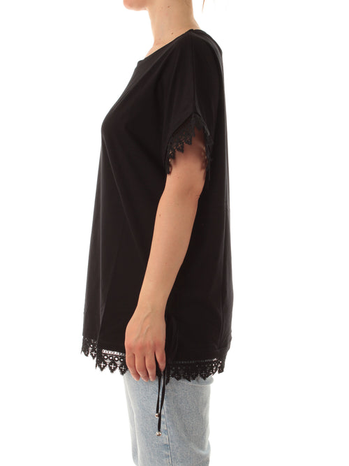 Corte Dei Gonzaga Gold T-shirt da donna nero