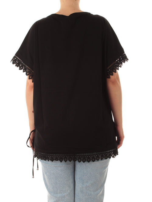 Corte Dei Gonzaga Gold T-shirt da donna nero