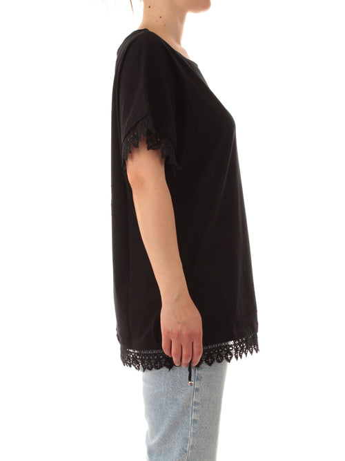 Corte Dei Gonzaga Gold T-shirt da donna nero