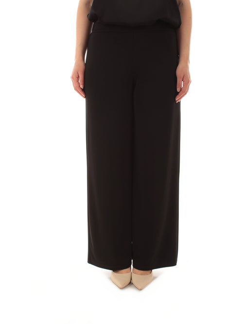 Corte Dei Gonzaga Gold pantalone in jersey stretch da donna nero