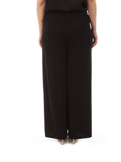 Corte Dei Gonzaga Gold pantalone in jersey stretch da donna nero