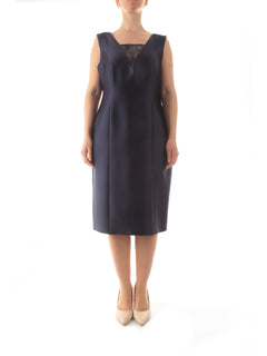 Sologioie Curgy abito con giacca da donna blu navy