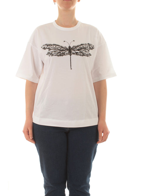 Elena Mirò T-shirt da donna bianco